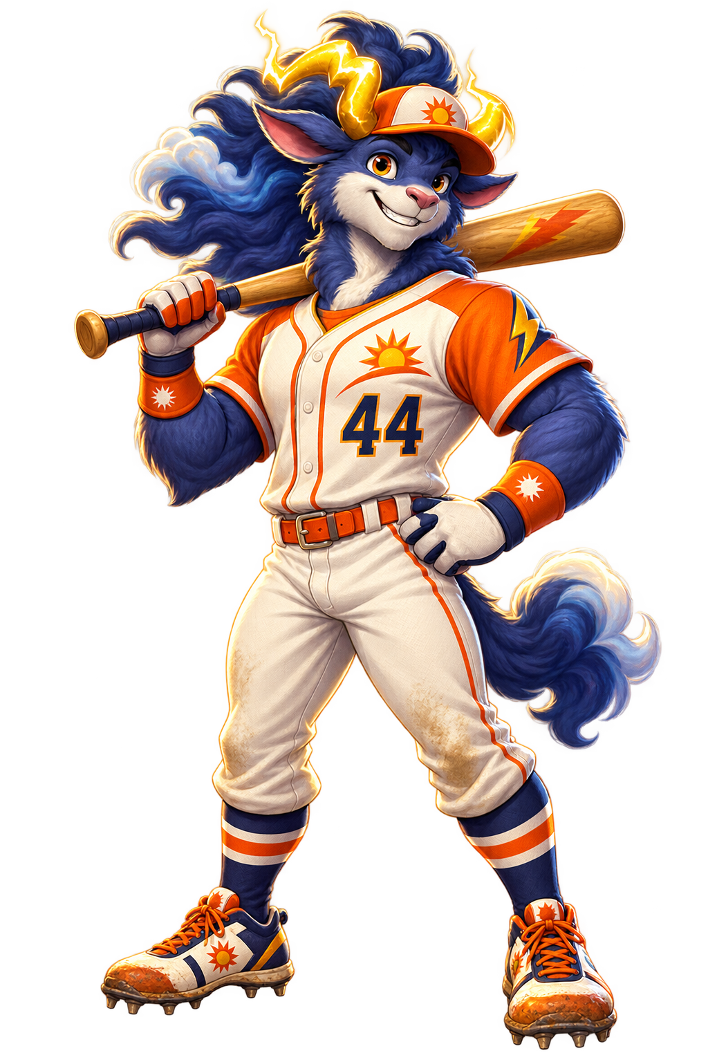 Rex Stormer in his number 44 Sunspire uniform
