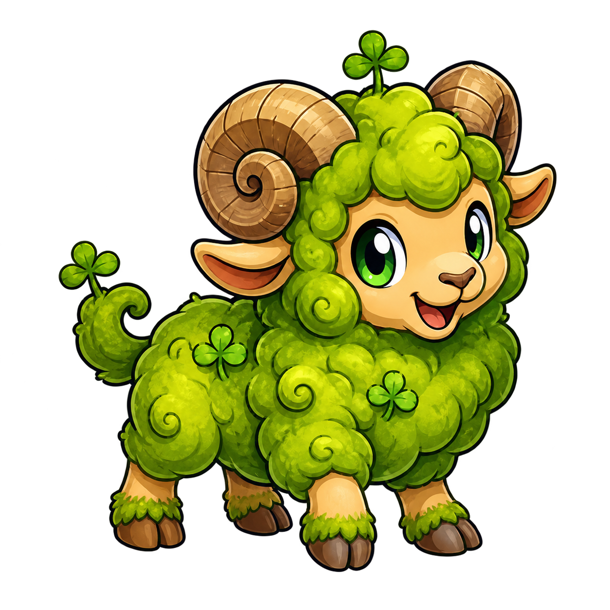Mosswool the Raincurl Ram