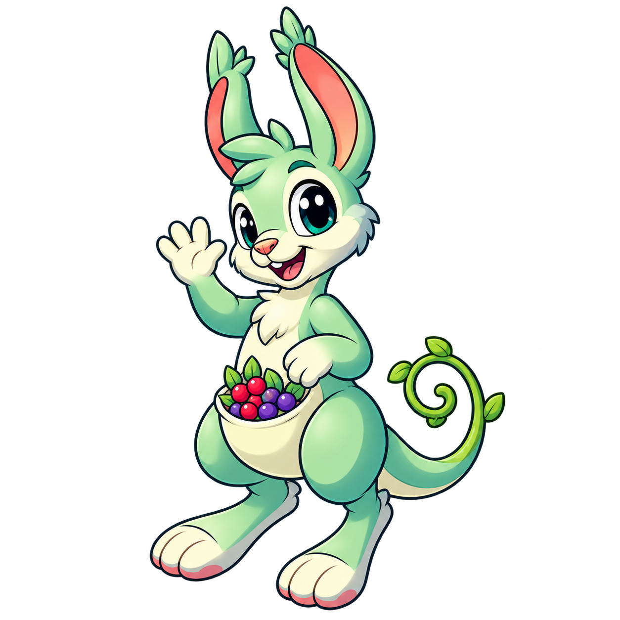 Velroo the Velvet-Pouch Hopper