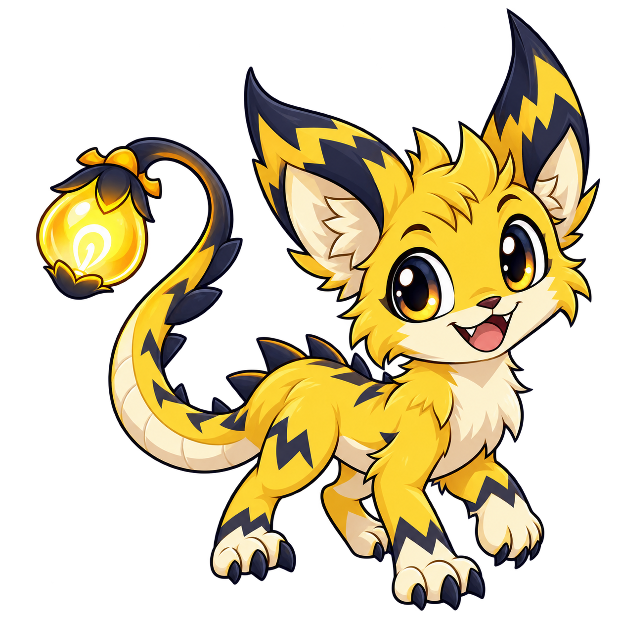 Voltkit the Lantern-Tail Prowler